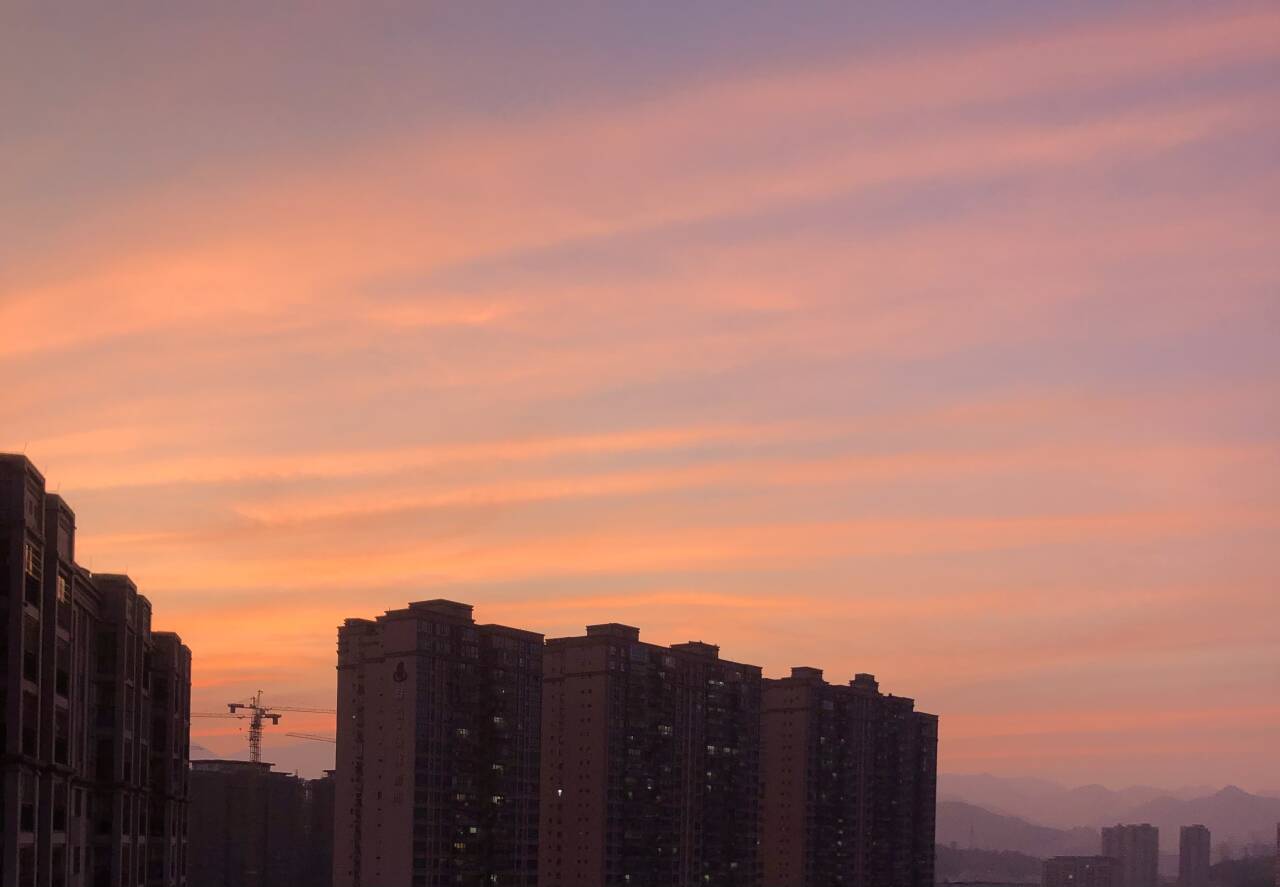 晚霞